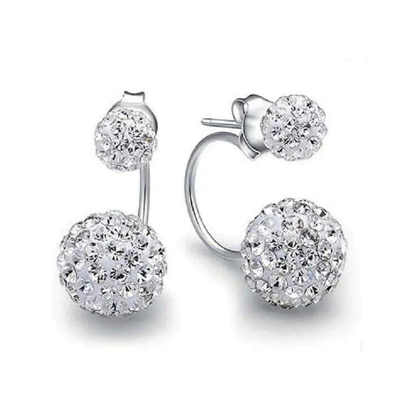 925 Silver Princess Earrings