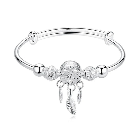 925er Silber Dreamcatcher Bracelet