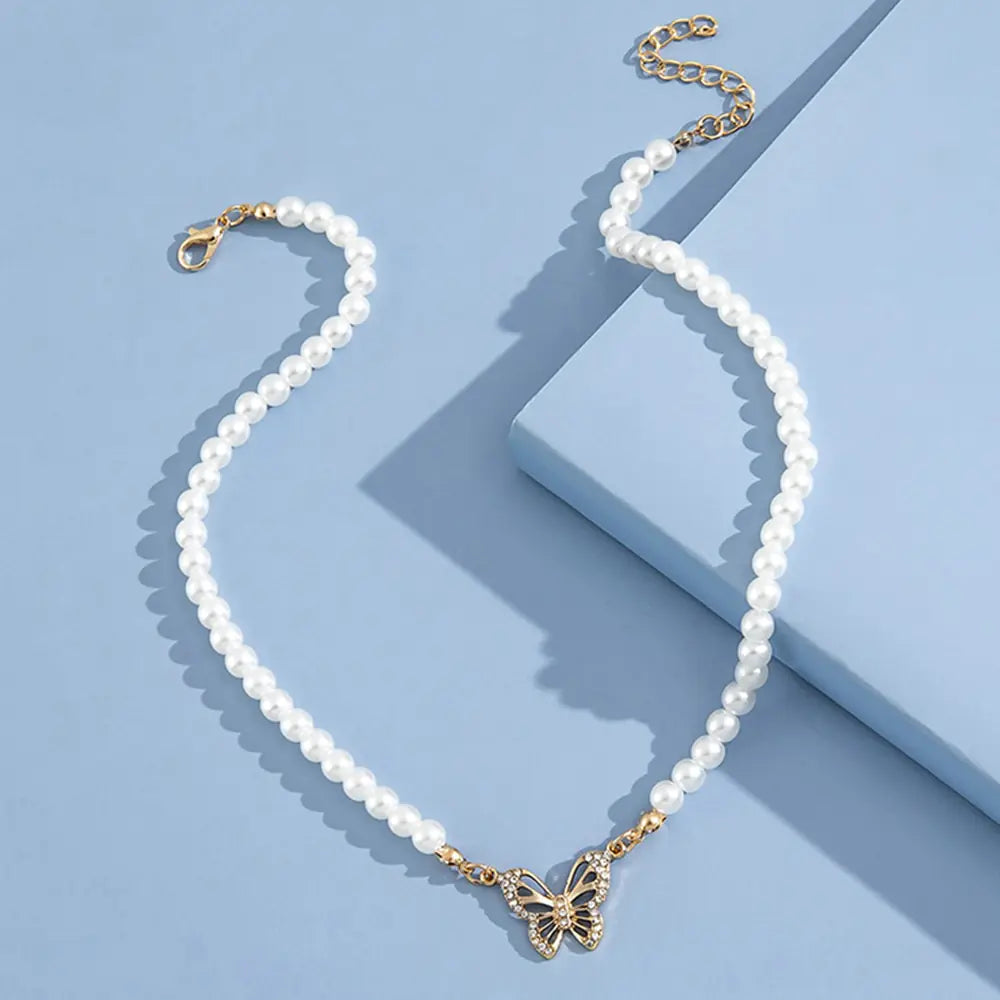 Choker Pearl Necklace (verschiedene Designs)
