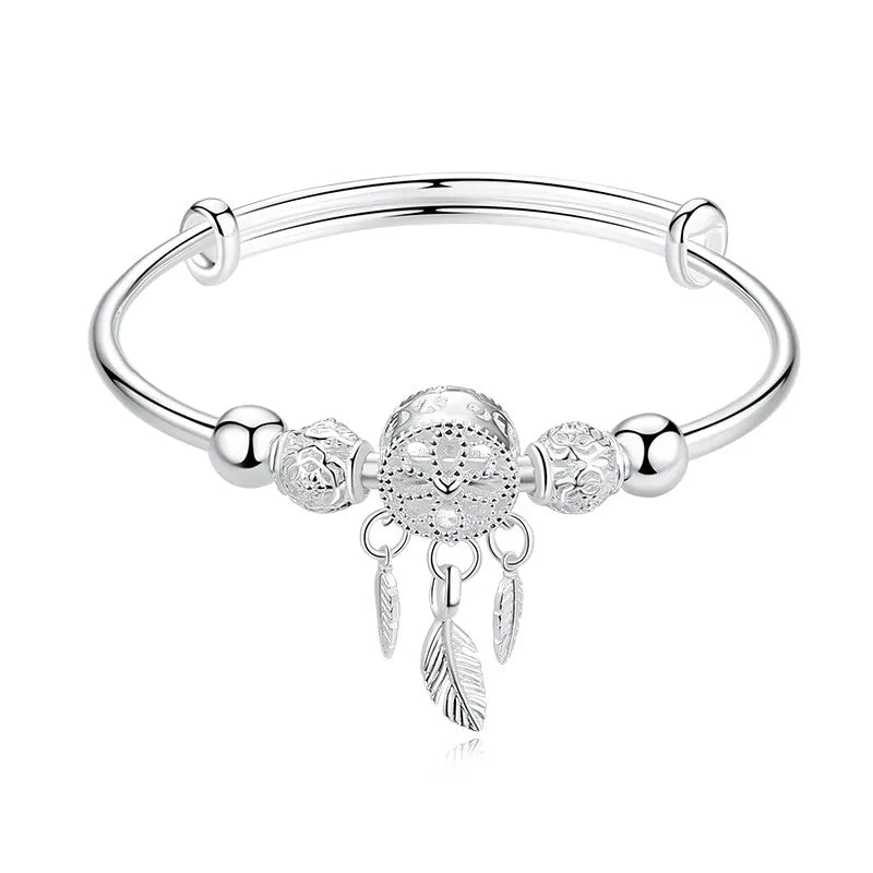 925er Silber Dreamcatcher Bracelet