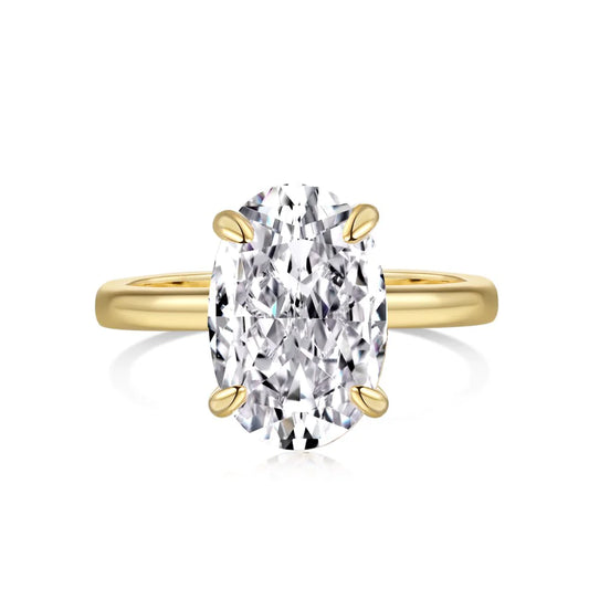 925er Silber Ice Flower Zircon Ring