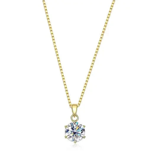 925er Silber Fine Jewelry Necklace gold/silber