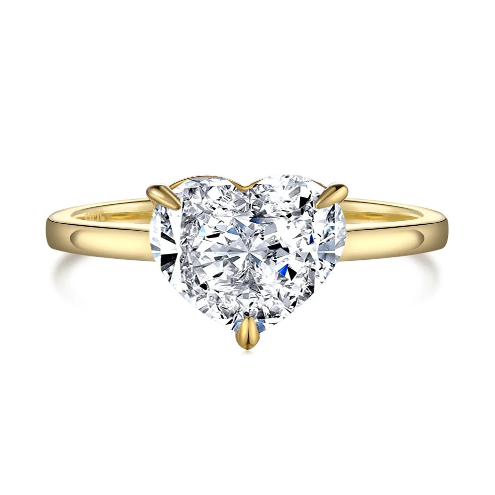 925er Silber Ice Flower Zircon Ring