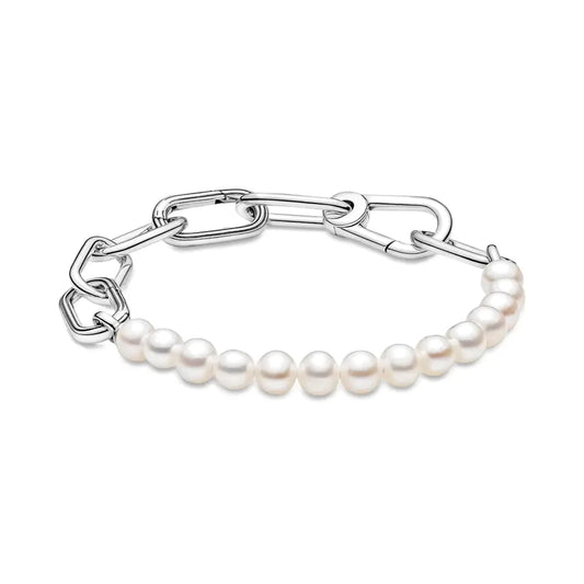 925er Silber Pearl Bracelet
