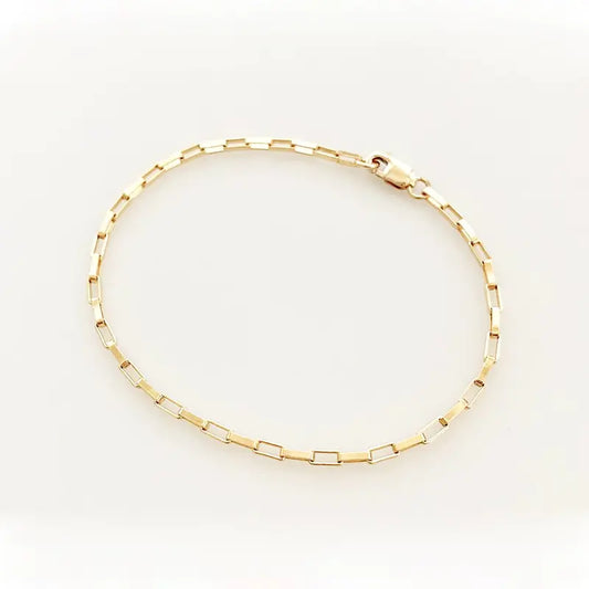 Gold Filled Chain Bracelet 16/18cm