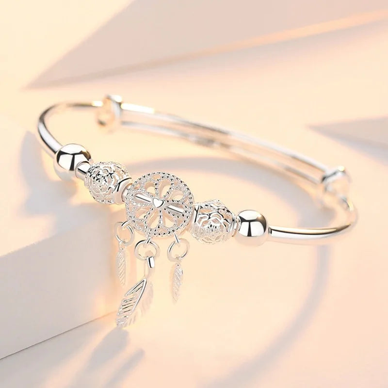 925er Silber Dreamcatcher Bracelet