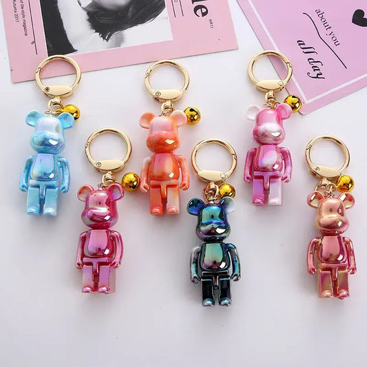 Mini Bearbrick Nachbildung Schlüsselanhänger