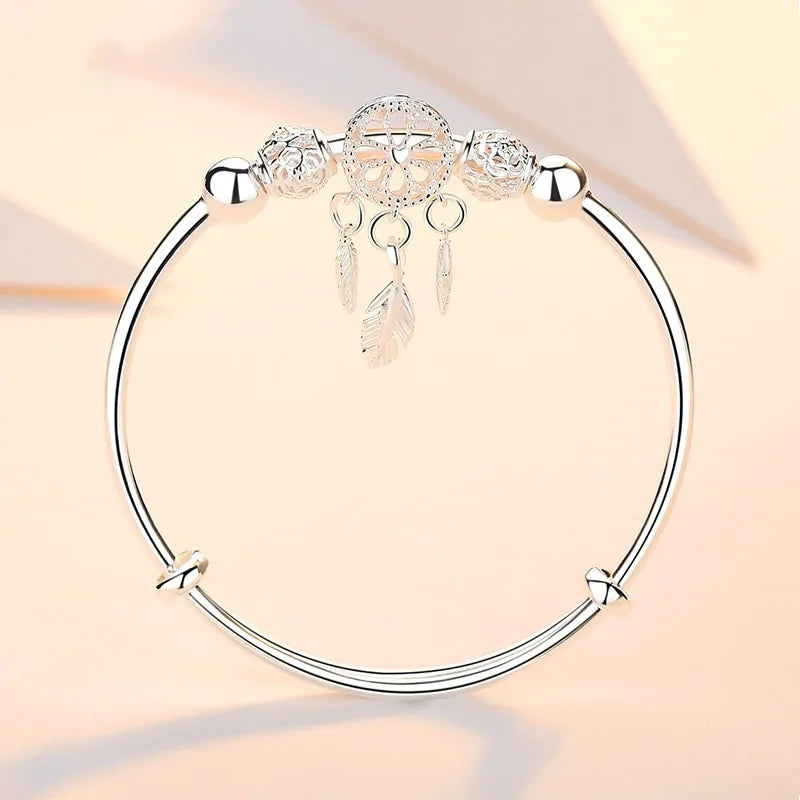925er Silber Dreamcatcher Bracelet