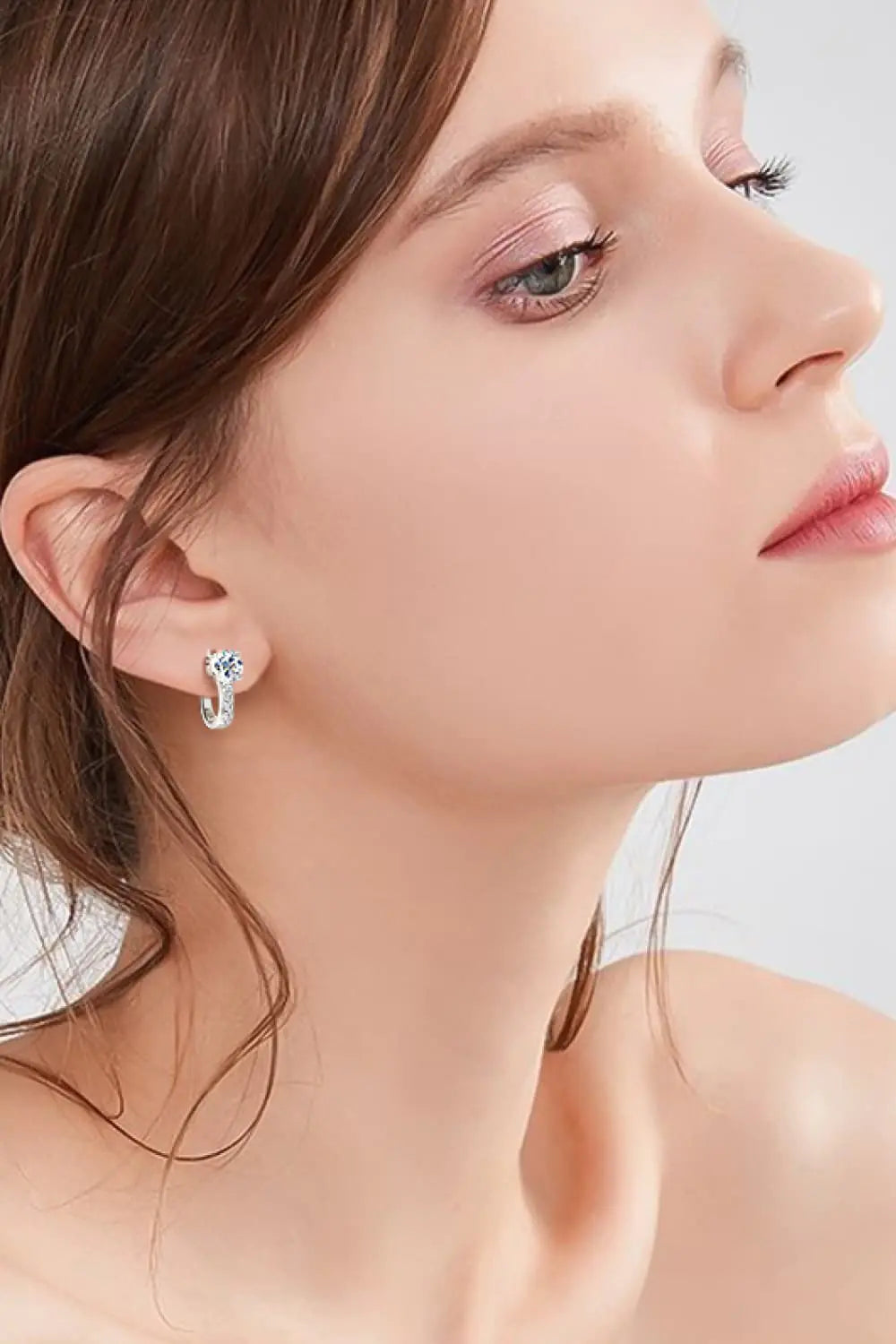 925 Silver 2 CT Moissanite Earrings