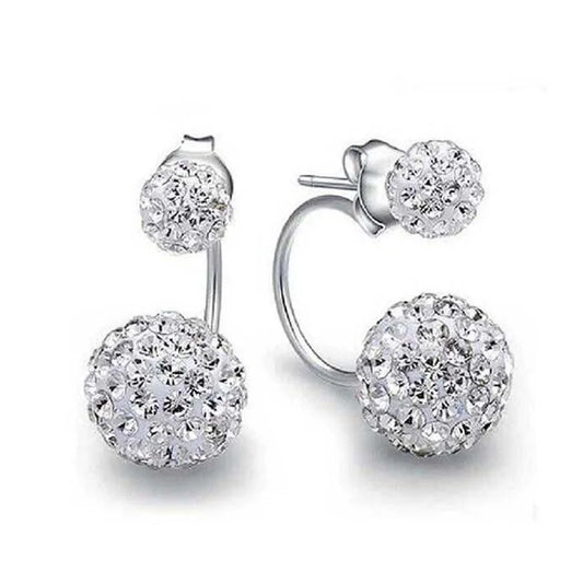 925 Silver Princess Earrings